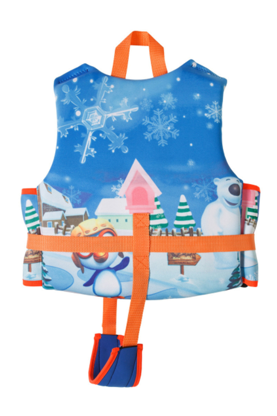 Newao Kids' Neoprene Cartoon Adjustable Strap Life Jacket for Swimming