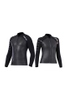DIVE & SAIL Black Rubber Smoothskin 3mm Wetsuit Jacket