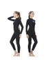 SLINX 3MM Women\'s All Black Full Length Wetsuit