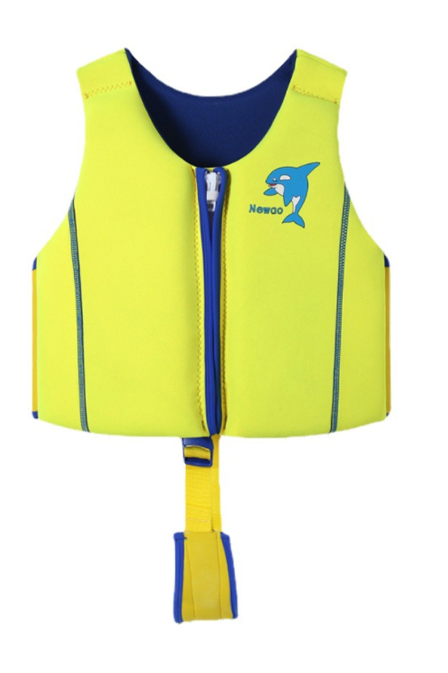 Newao Kids\' Neoprene Adjustable Strap Flotation Life Jacket 