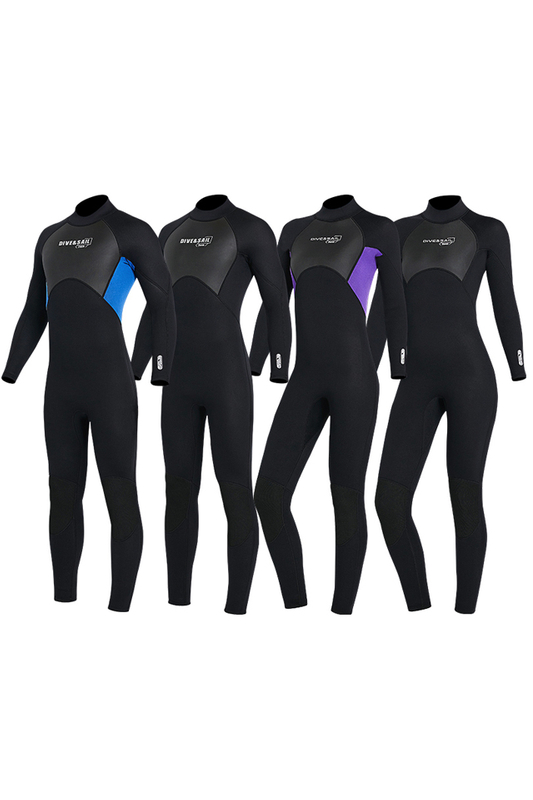 DIVE & SAIL Adults 3mm Neoprene Plus Size Full Length Snorkeling