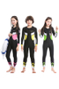 ZCCO Boys Girls Long Sleeve One Piece Dive Skin Suit