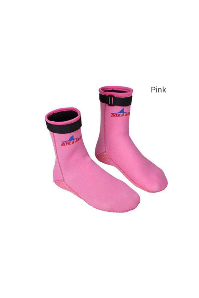 TWF 3mm Neoprene Wetsuit Socks Mausered Sea Aqua Sox Adults Kids Unisex 
