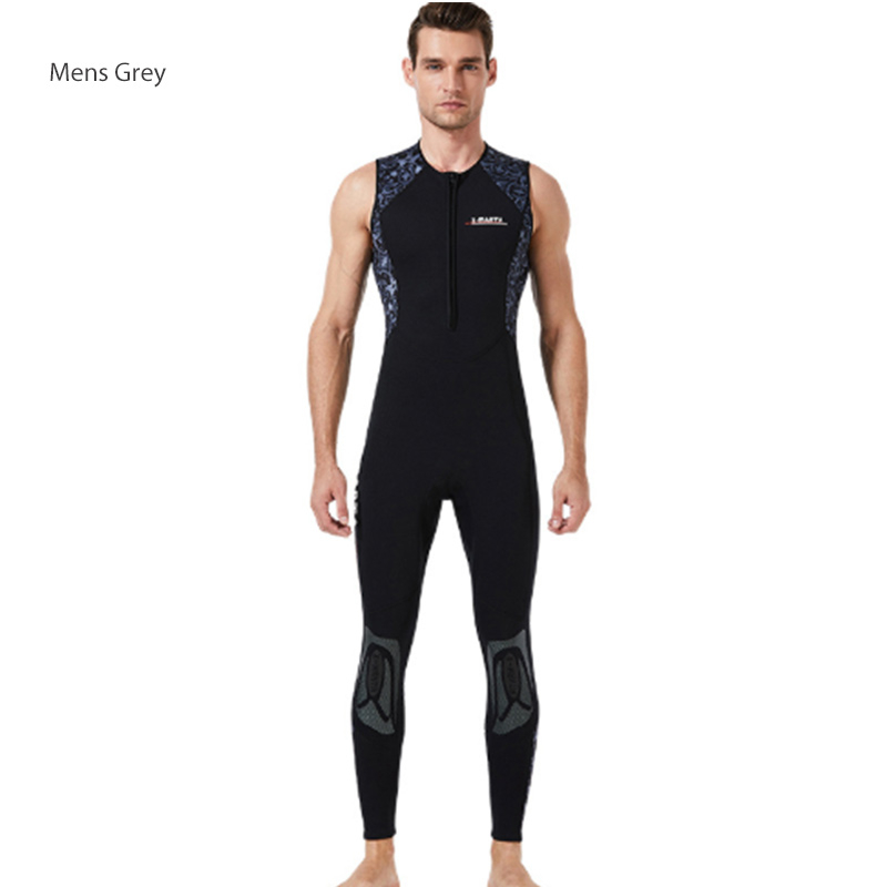 DIVE & SAIL 3mm Front Zip Long John Wetsuit