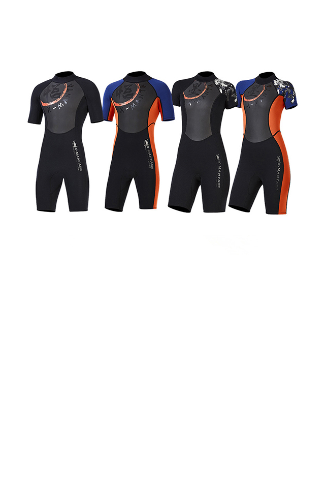 DIVE & SAIL Adults 3MM Sunscreen Snorkeling & Surfing neoprene Wetsuit