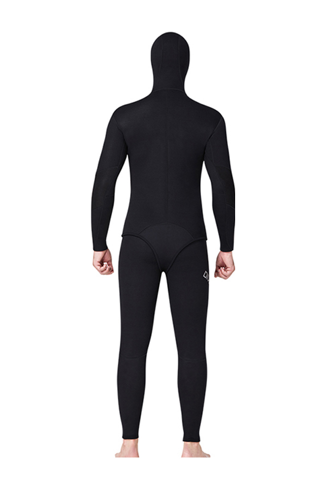 DIVE & SAIL 1.5MM Men's Free Diving Two-Piece Spearfishing Hooded