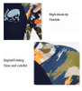SABOLAY Boys Quick Dry Camo Long Sleeve One-Piece Front Zip Dive Skin Suit for Swimming Surfing