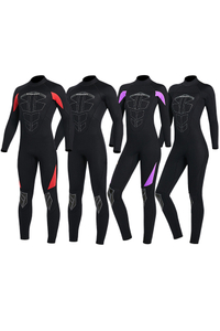 DIVE & SAIL Adults 3mm Neoprene Plus Size Long Sleeve Fullbody Keep Warm Surfing Wetsuit