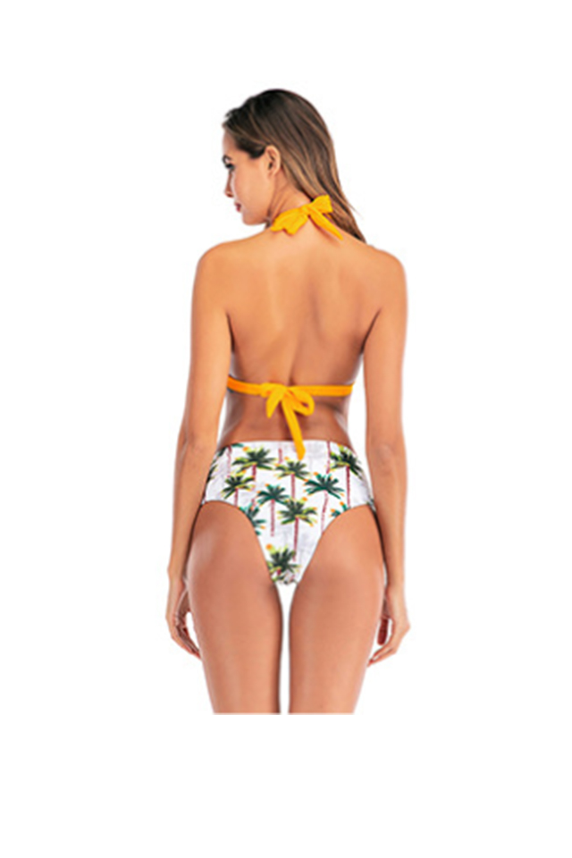 XC Women's Two Piece Backless Beach Bikini Swimsuit