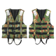 DALANG Adult Portative Collapsible Camo Life Jacket with