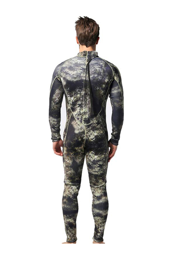 MYLEDI Men's 1.5mm Full Body Camo Wetsuit for Spearfishing
