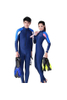 Dive & Sail Blue Front Zip Stirrup Dive Skin Fullsuit