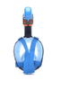 ALOMA Adults\' Silicone Full Face 180 Degree Panoramic View Anti-Fog Anti-Leak Snorkeling Mask