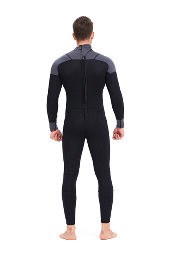 Yon Sub 3mm Mens Long Sleeve Back Zip Full Wetsuit