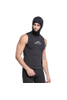 Sbart Men\'s 3MM Hooded Vest Sleeveless Free Diving Snorkeling Top