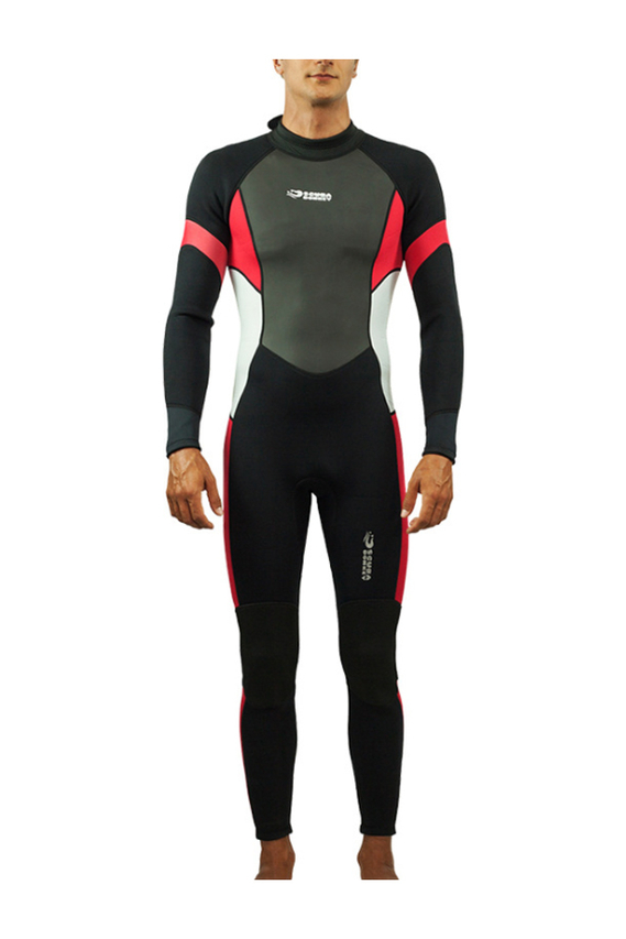 HISEA Men's 3mm Neoprene Full Body Back Zip Surfing&Snorkeling Warm Wetsuit