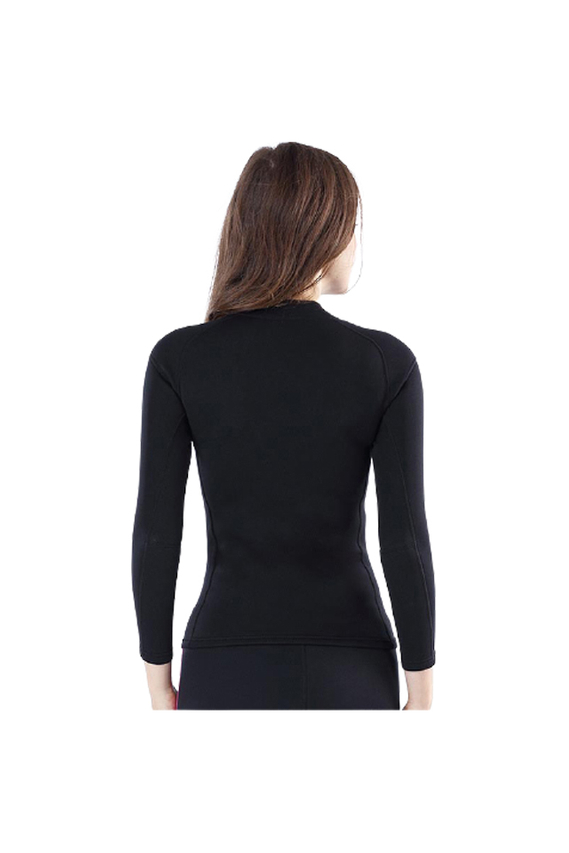 MYLEDI Ladies 2mm Front Zip Wetsuit Jacket w/Standup Collar