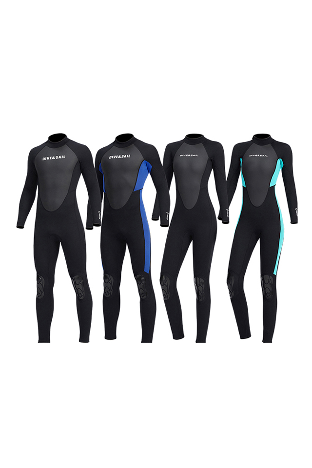 DIVE & SAIL 3MM Neoprene Plus Size Swimming & Snorkeling Wetsuit