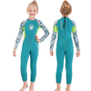 DIVE & SAIL Girls 2.5mm Neoprene One-Piece Long Sleeve Full Wetsuit for Scuba Diving Swimming