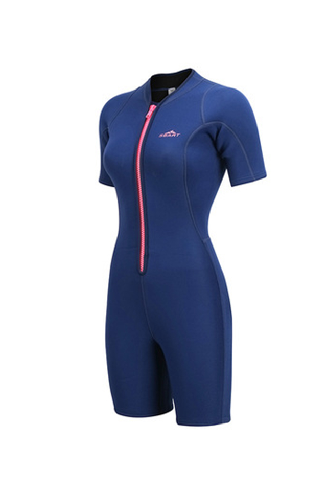 Sbart Female/Male 2MM Neoprene Short Sleeve Diving & Swimming Wetsuit