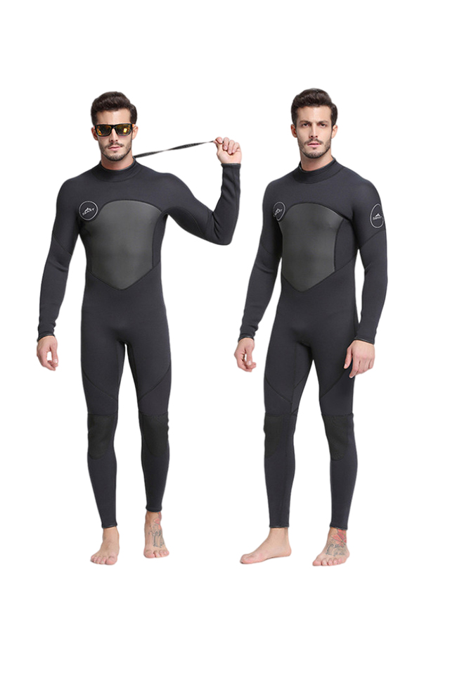 Sbart Male 1.5MM Long Sleeve Neoprene Full Body Snorkeling & Surfing Wetsuit