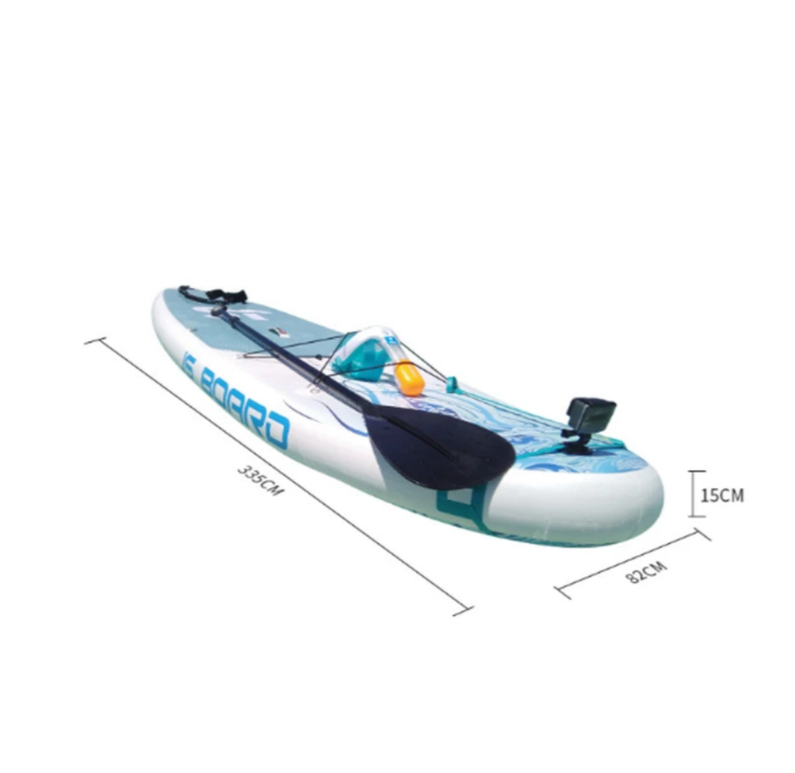 JS Jellyfish 11' 2 Person Single Fin Inflatable SUP Board
