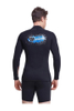 Dive & Sail Men\'s 3MM Scuba Jacket Long Sleeve Front Zip Wetsuit Top