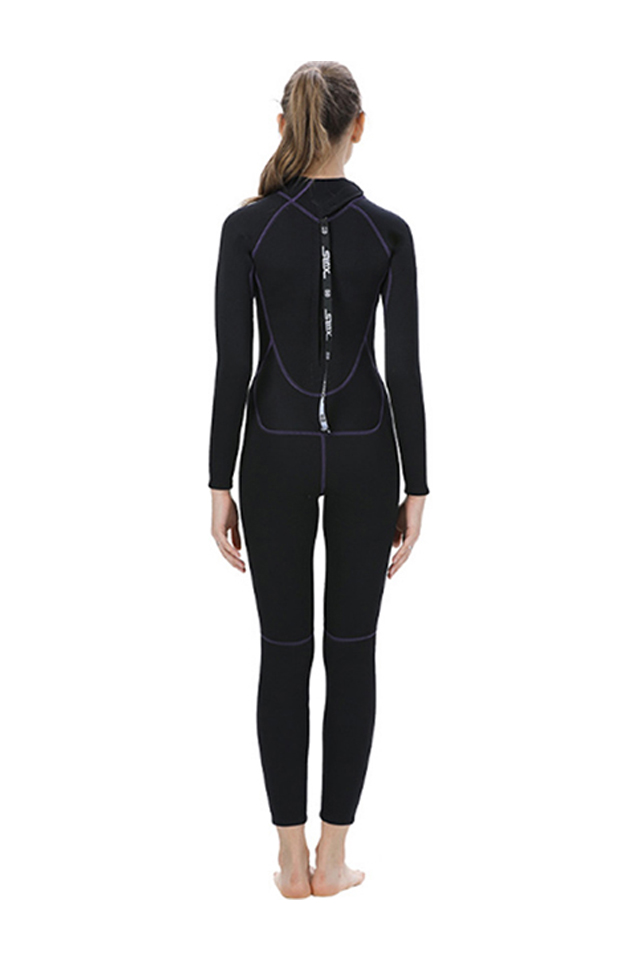 SLINX 3MM Women\'s All Black Full Length Wetsuit
