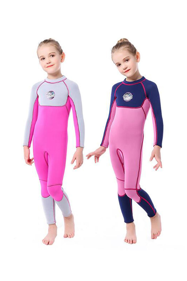 SLINX 3mm Kids Girls Winter Full Length Wetsuit