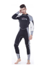 KEEP DIVING Men\'s 3MM Neoprene Long Sleeve Winter Swimming Wetsuit