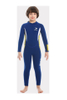 ZCCO Boys 2.5MM One Piece Colorful Full Wetsuit