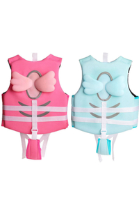 NEWAO Infants' Cute Swim Adjustable Strap Life Jacket 
