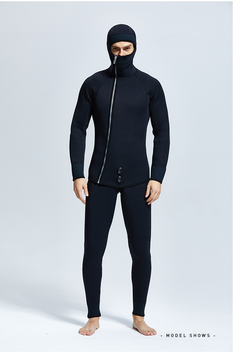 MYLEDI Men's 7MM 2-Piece Cold Water Winter Wetsuit