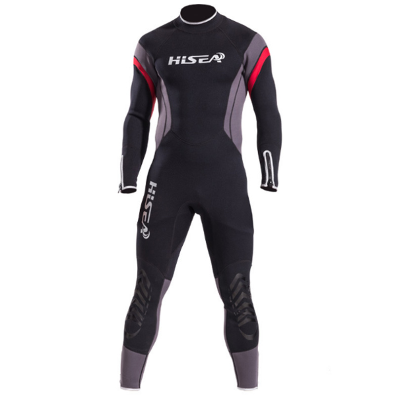 HISEA Mens 2.5MM Multicolored Neoprene Full Body Wetsuit