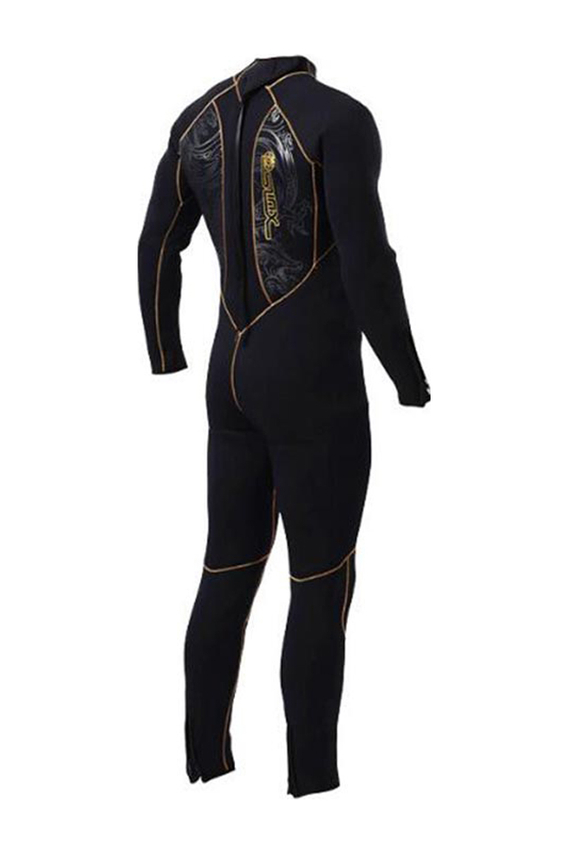 SLINX Men's 5mm Full Body Neoprene Wetsuit with Towel Lining for Men