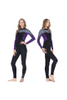 SLINX Womens 2mm Purple Full Body Surfing Wetsuit