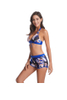 XC Two Piece Adjustable V Neck Bikini Swimsuit for Women