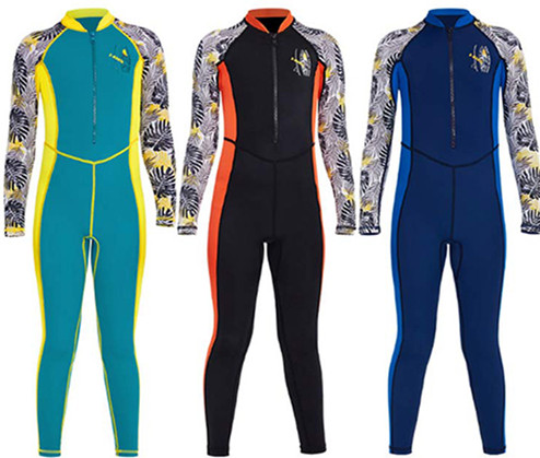 DIVE & SAIL Boys UV Resistant Full Dive Skin Suit