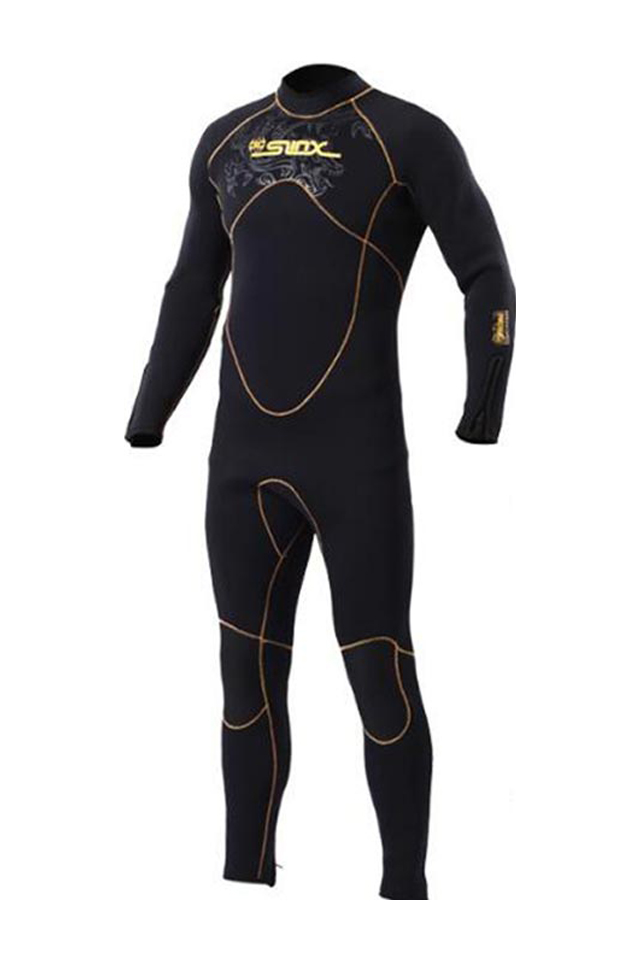 SLINX Men\'s 5mm Full Body Neoprene Wetsuit with Towel Lining for Men