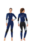 DIVE & SAIL 1.5MM Neoprene Full Body Long Sleeves Keep Warm Surfing Wetsuit for Adults