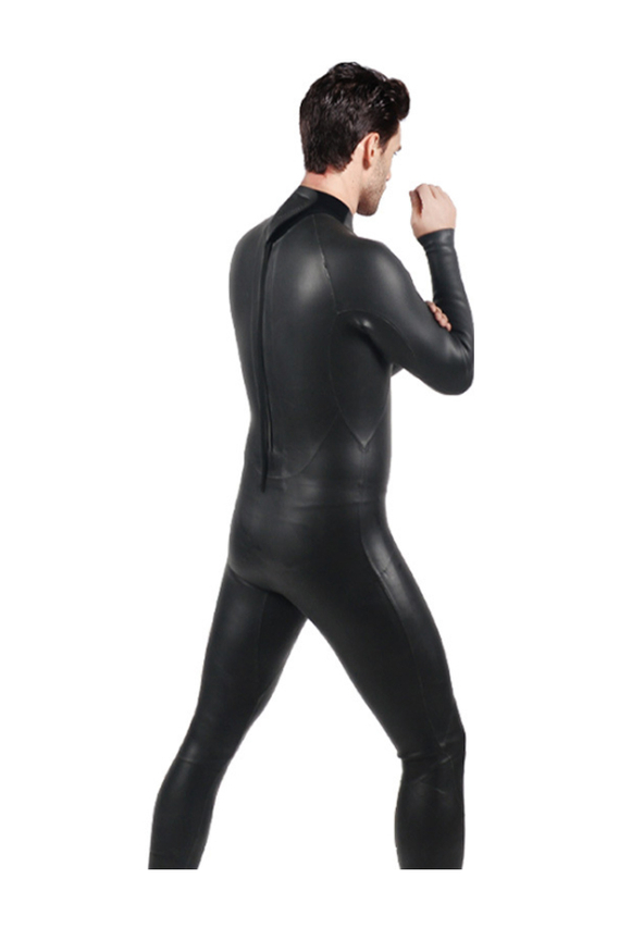 LIFURIOUS Men's 3MM CR Neoprene Full Body Back Zip Snorkeling Warm Wetsuit 
