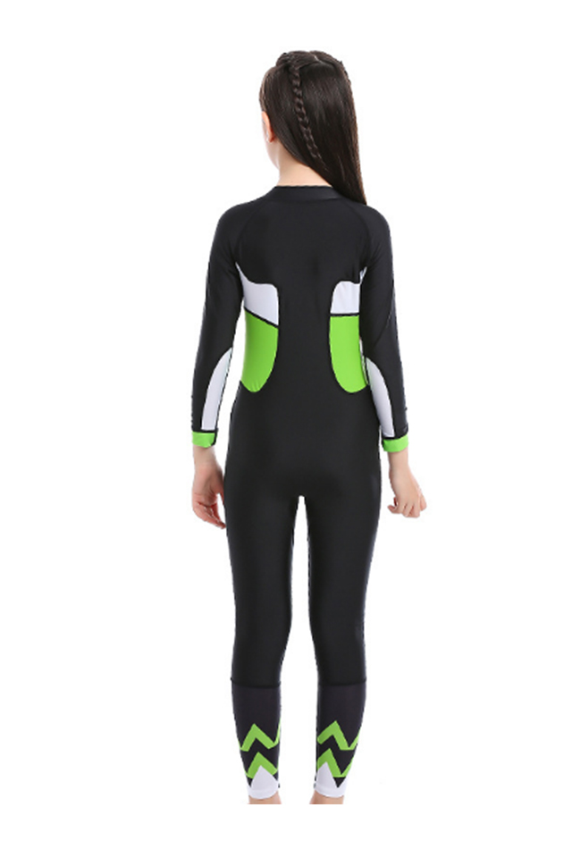 ZCCO Boys Girls Long Sleeve One Piece Dive Skin Suit