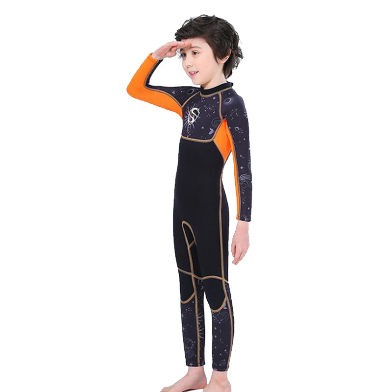 Slinx Boys 2 5mm One Piece Back Zip Full Length Junior Wetsuit