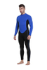 Sbart 3MM Men\'s Full Length Wetsuit Long Sleeve Back Zip Scuba Wet Suit