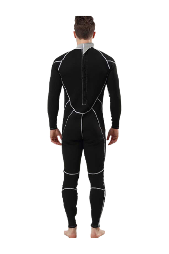 MYLEDI Men's 2MM Full Body Wetsuit Back Zip Free Diving Wet Suit
